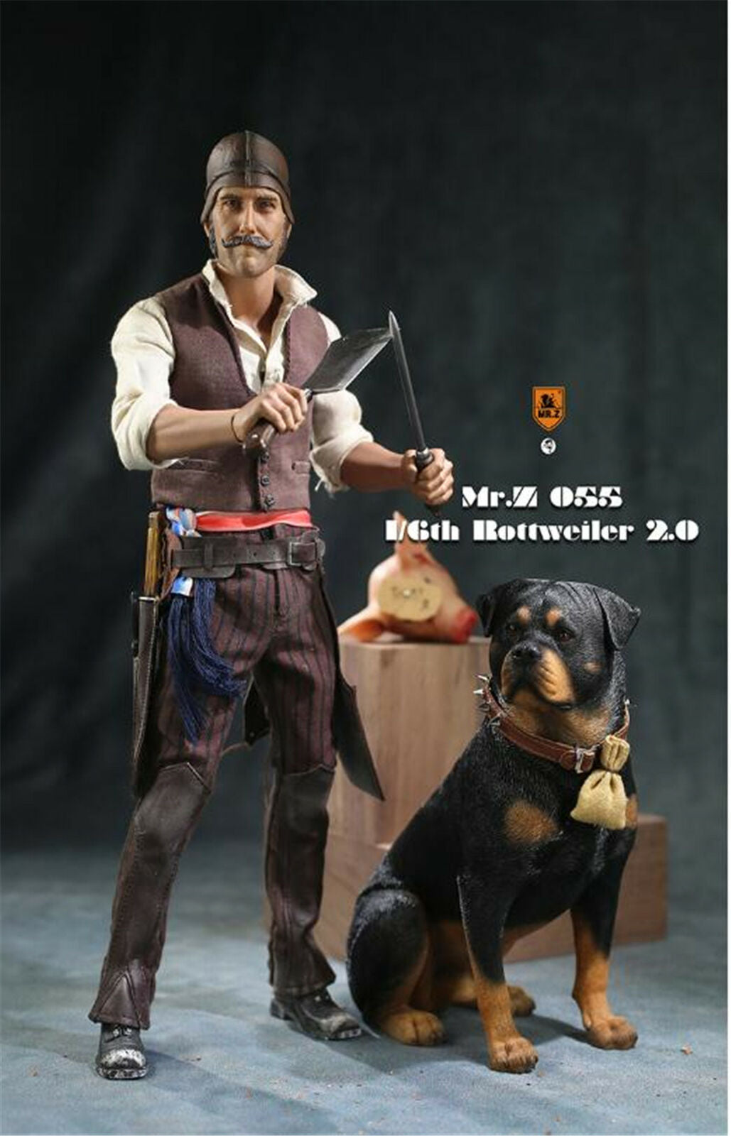 Mr.z 1/6 Rottweiler Figure