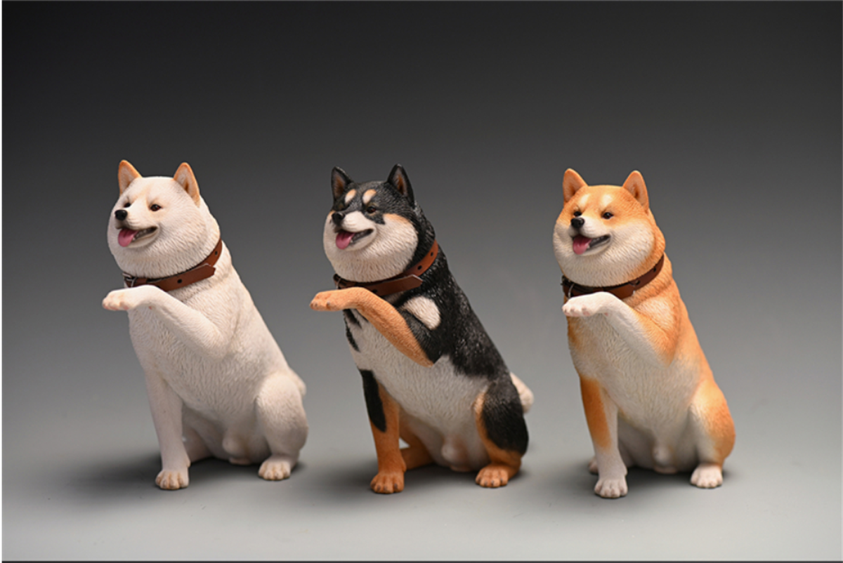 JXK 1/6 Play Cute Shiba Inu Model