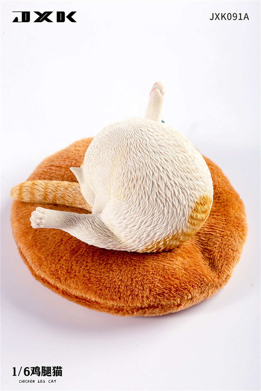 JXK 1/6 Chicken Leg Cat Model