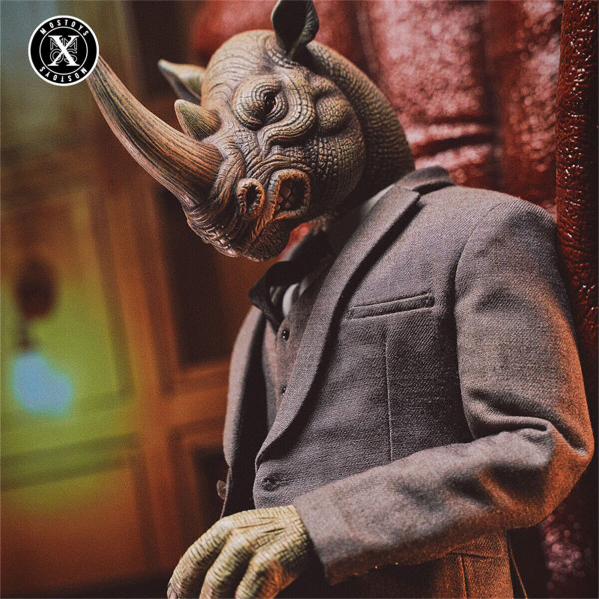 Mostoys 1/6 Rhinos Head Figure