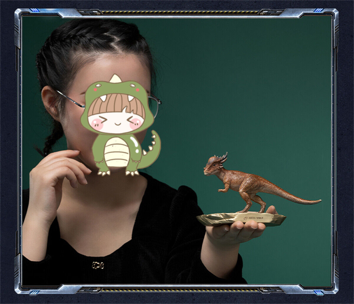 TONGSHIFU 1/20 Pachycephalosaurus Model