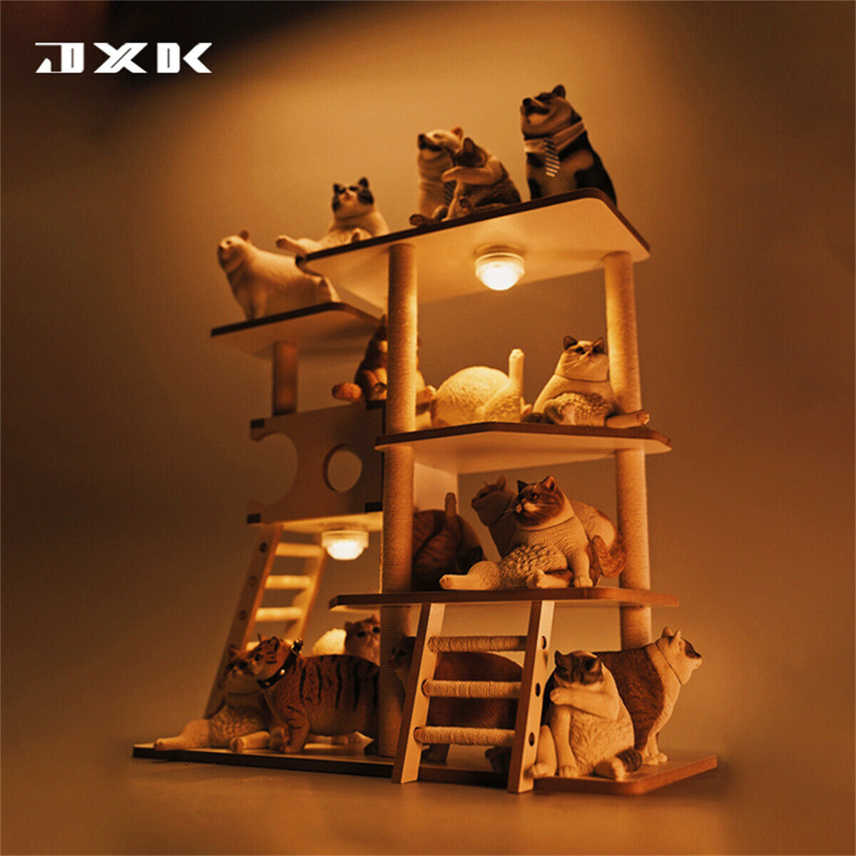 JXK 1/6 Cat Climbing Frame Model