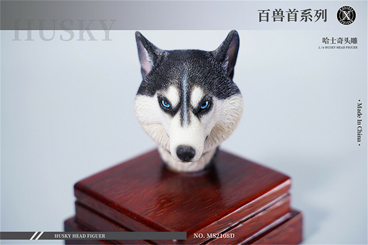 Mostoys Siberian Husky Head Figure