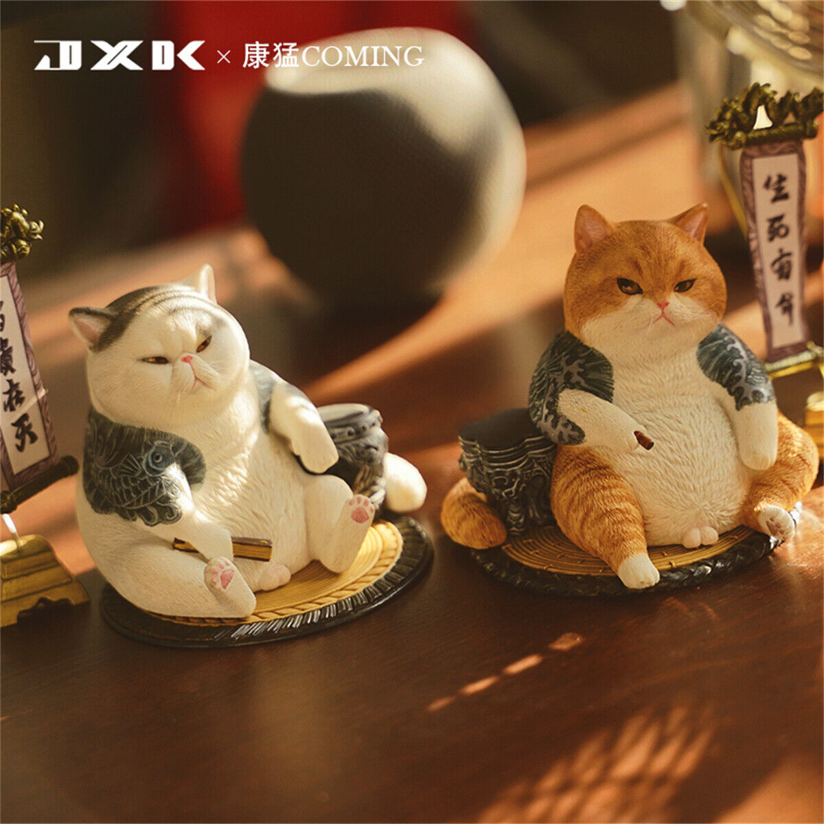 JXK 1/6 ExoticShorthair Dying is As Natural As Living Model