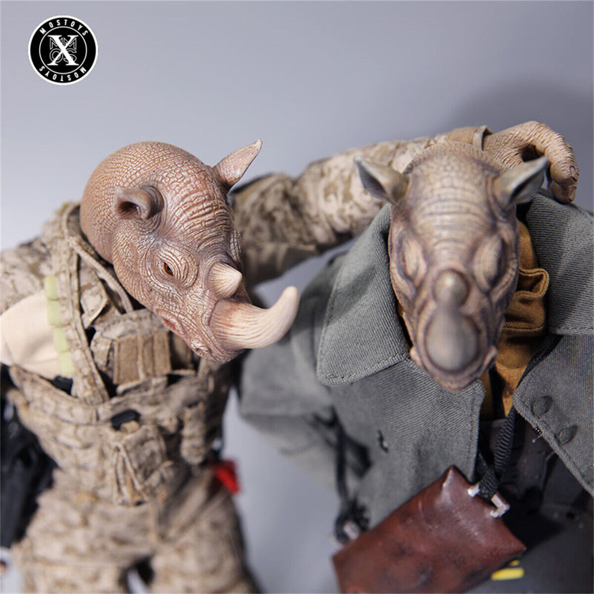 Mostoys 1/6 Rhinos Head Figure