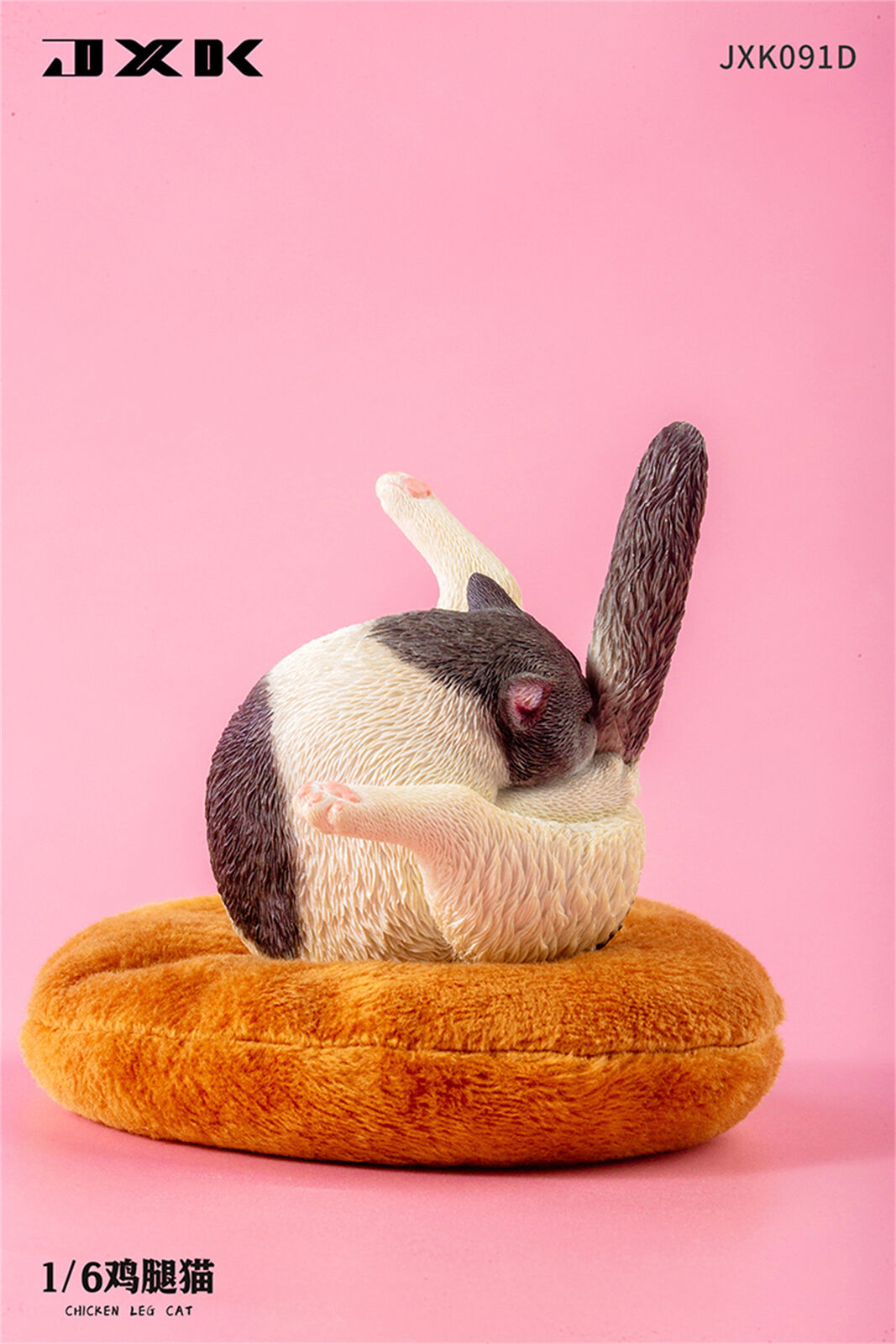 JXK 1/6 Chicken Leg Cat Model