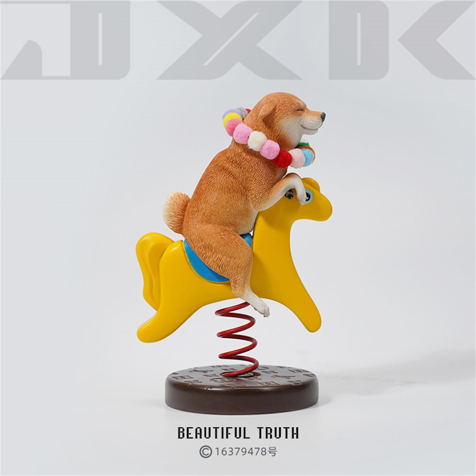 JXK 1/6 Rocking Horse Shiba Inu 2.0 Model