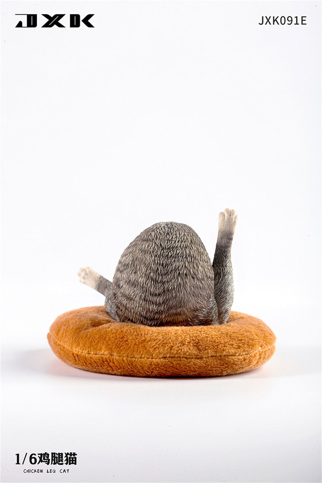 JXK 1/6 Chicken Leg Cat Model
