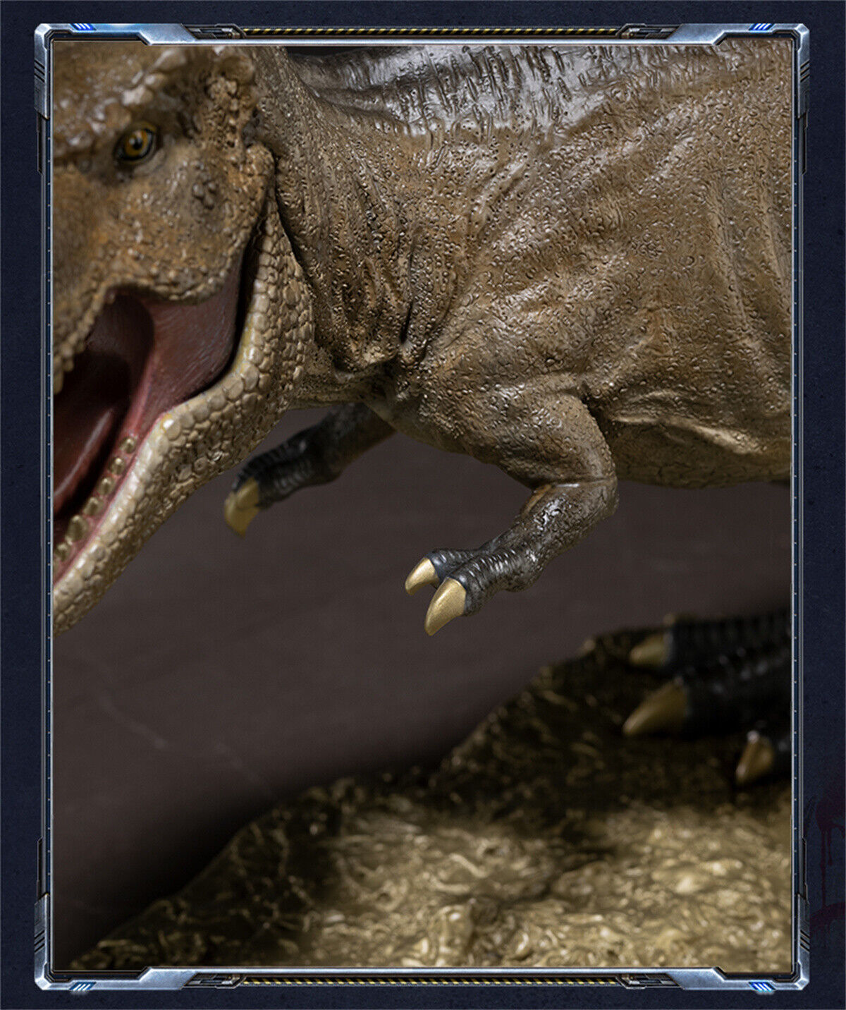 TONGSHIFU 1/20 T-Rex VS Atrociraptor Model