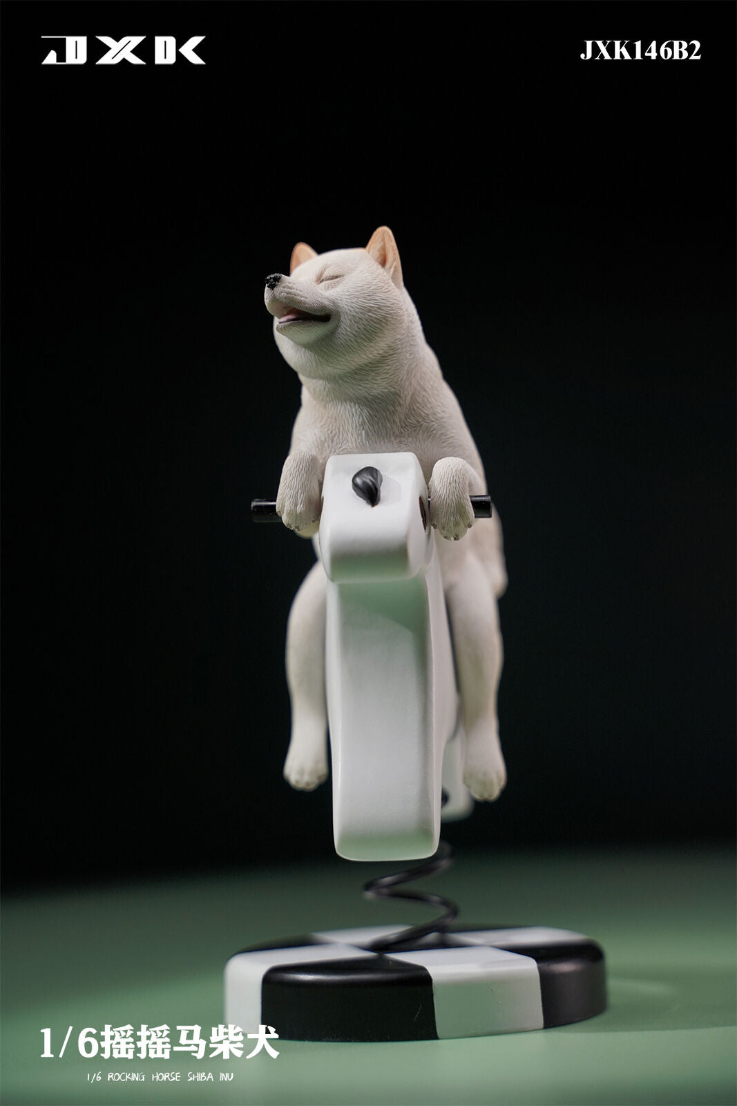 JXK 1/6 Rocking Horse Shiba Inu Model