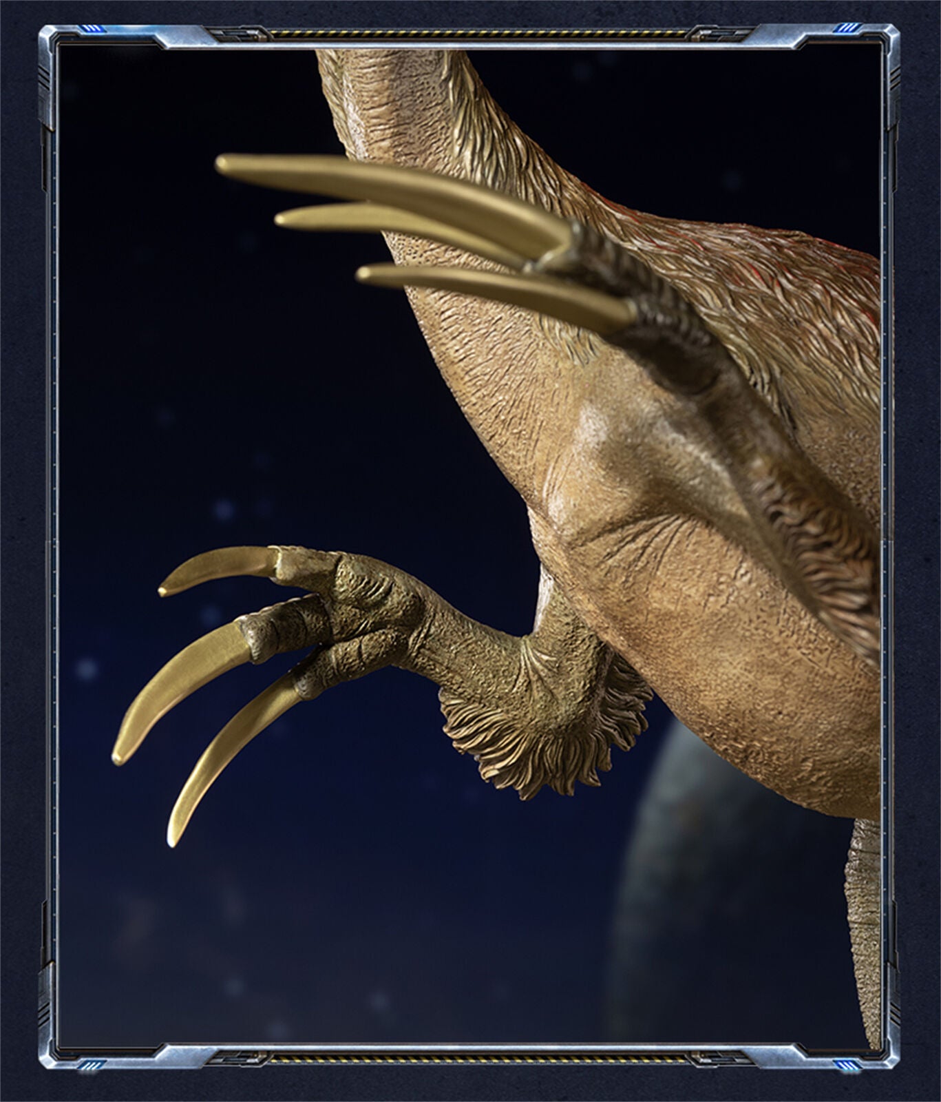 TONGSHIFU 1/18 Therizinosaurus Model