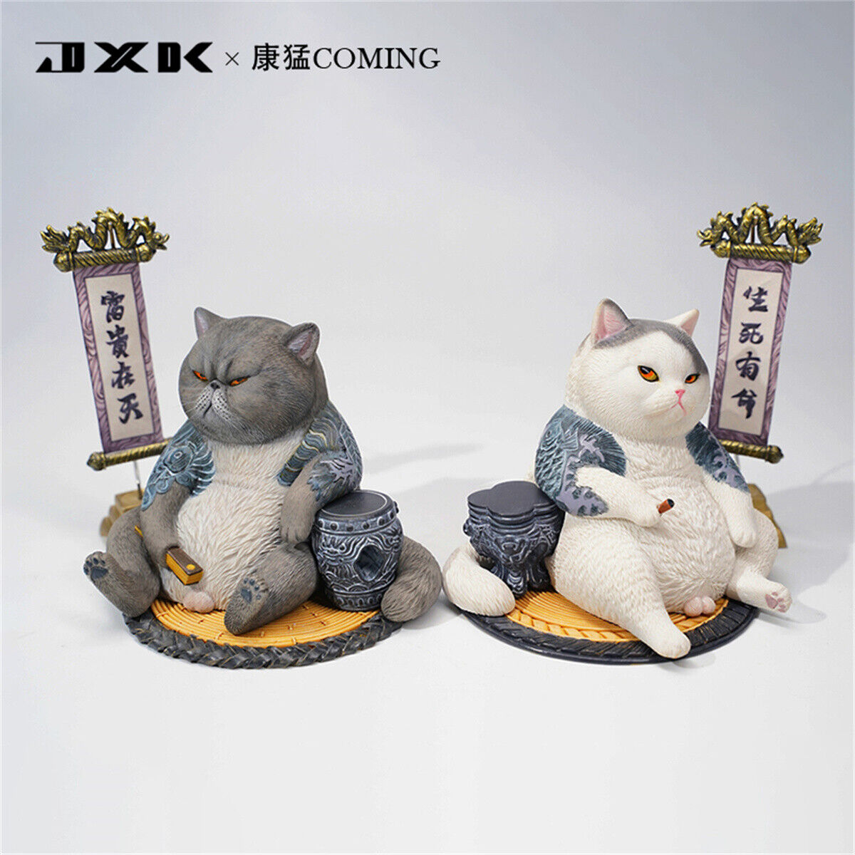 JXK 1/6 ExoticShorthair Dying is As Natural As Living Model