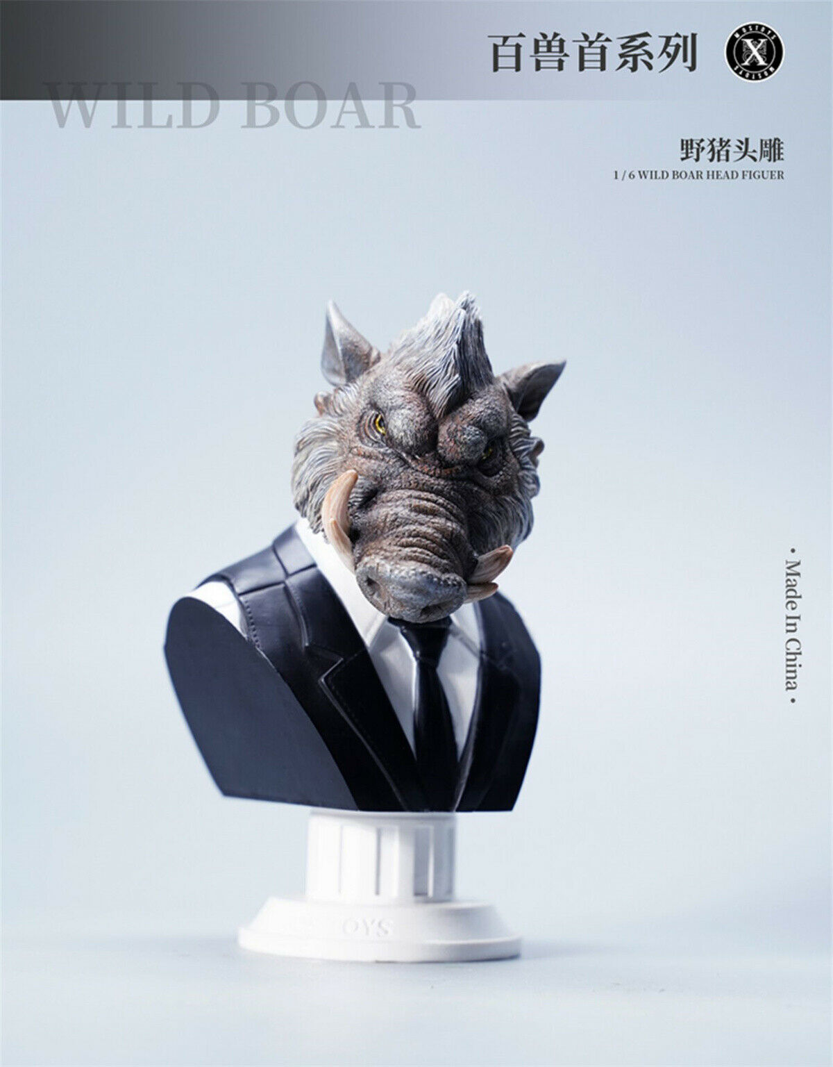 Mostoys 1/6 Wild Boar Head Figure
