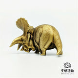 KONGZOO Triceratops Brass Model