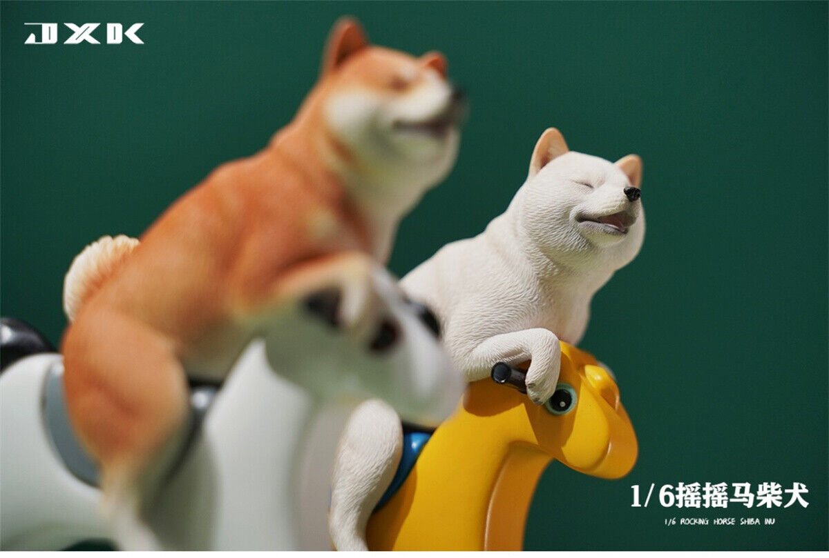 JXK 1/6 Rocking Horse Shiba Inu Model
