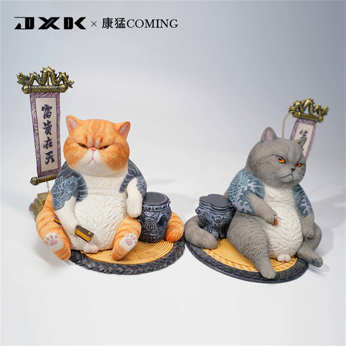 JXK 1/6 ExoticShorthair Dying is As Natural As Living Model