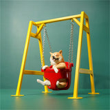 JXK 1/6 Shiba Inu On A Swing Model