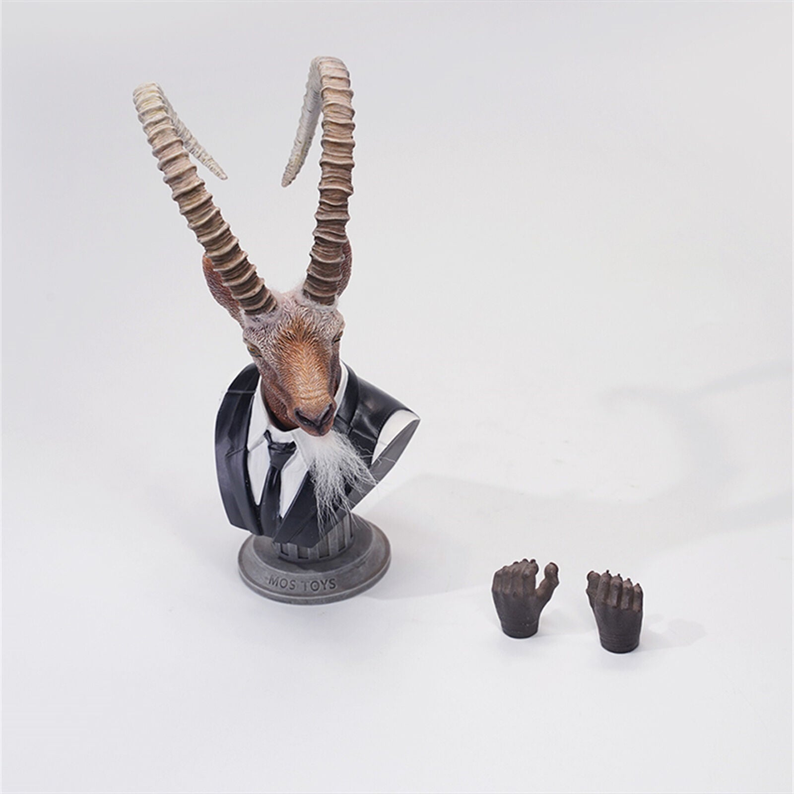 MOSTOYS シベリアアイベックス Mostoys 1/6 Siberian Ibex Head Figure – Lana Time Shop