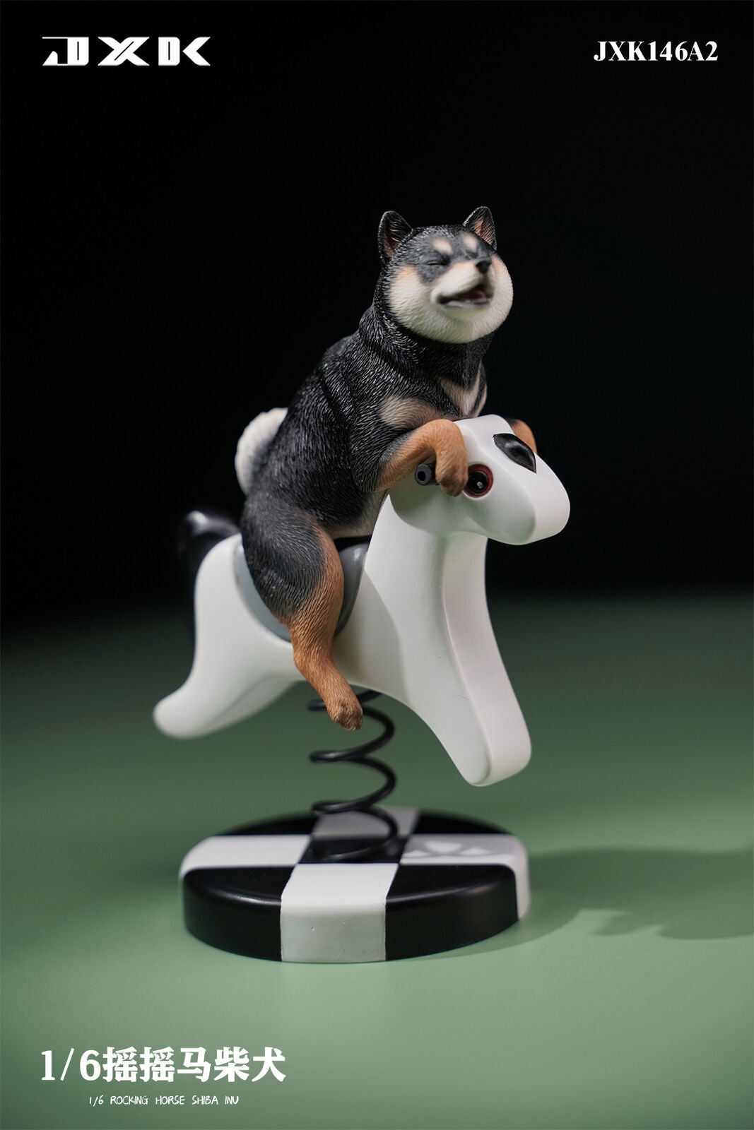 JXK 1/6 Rocking Horse Shiba Inu Model
