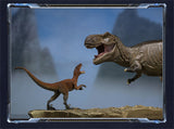TONGSHIFU 1/20 T-Rex VS Atrociraptor Model