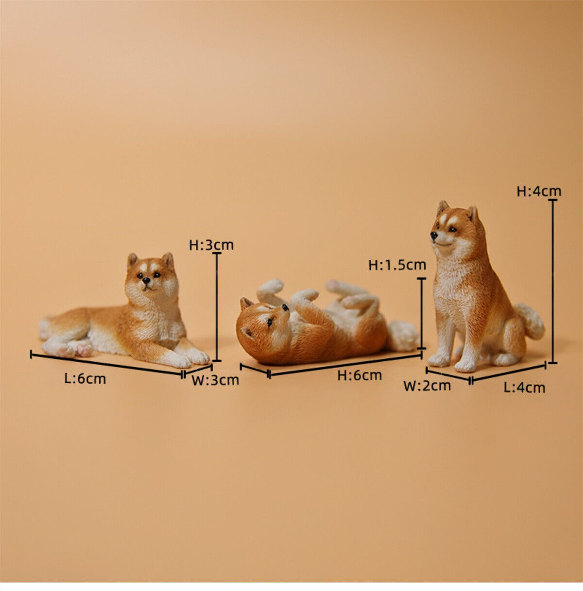 JXK 1/6 Small Mini Dog Model