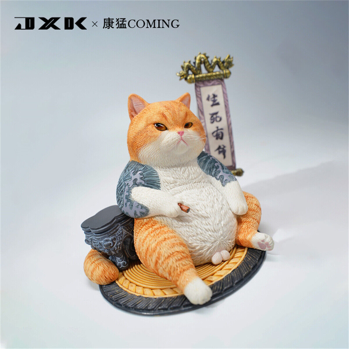JXK 1/6 ExoticShorthair Dying is As Natural As Living Model