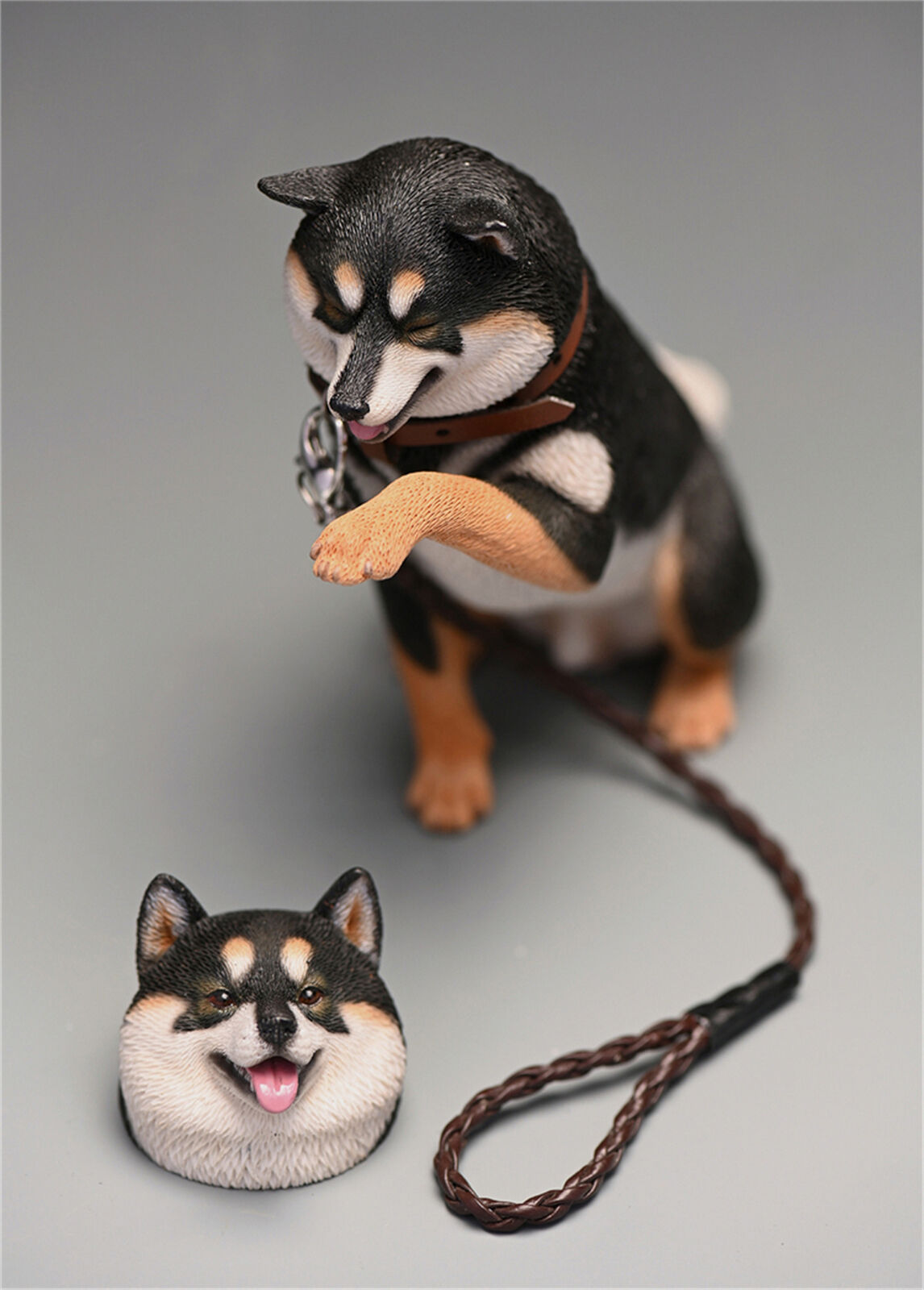 JXK 1/6 Play Cute Shiba Inu Model