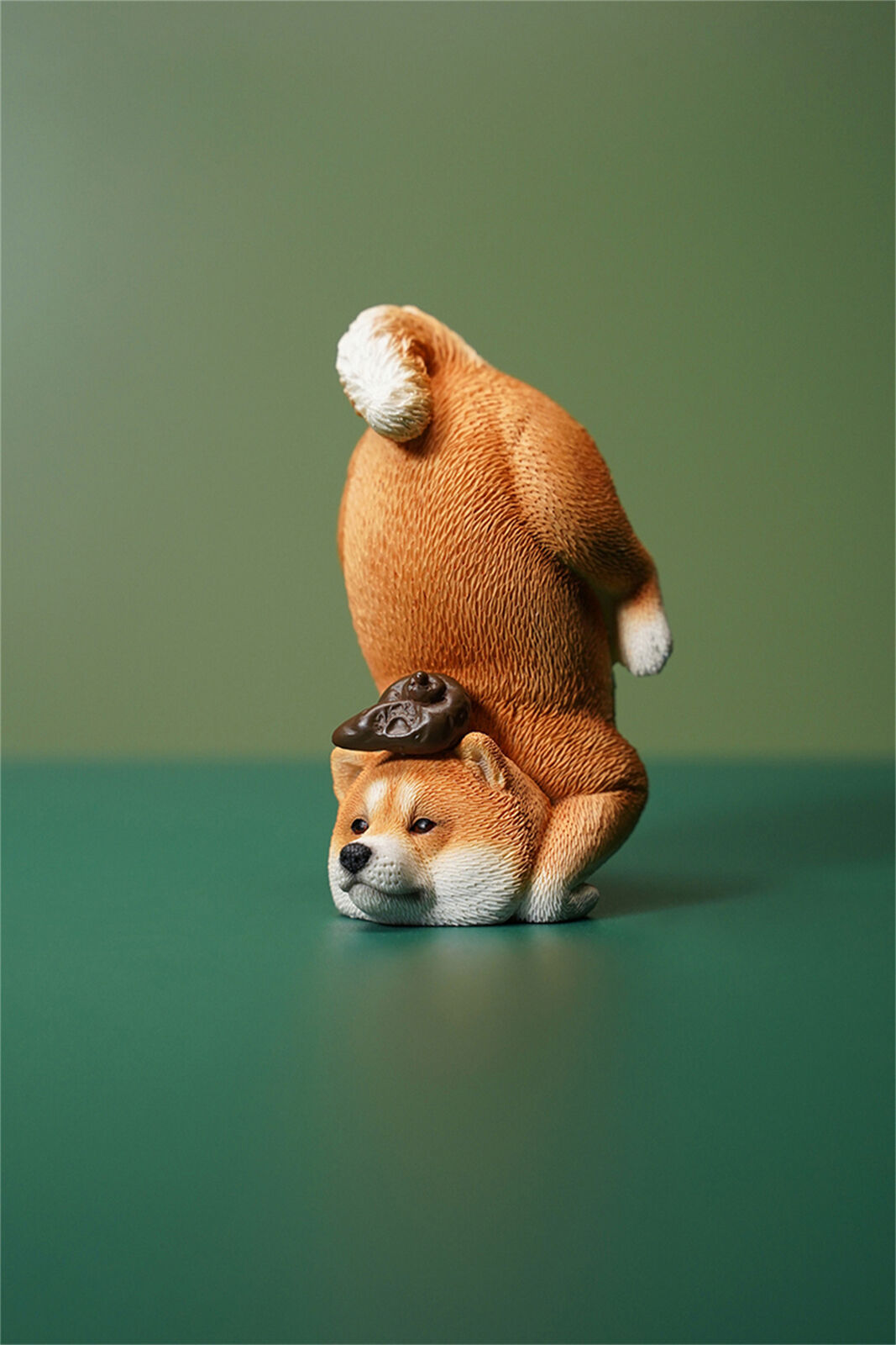 JXK 1/6 Planking Shiba Inu Model