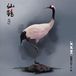 JXK 1/6 Red-crowned Crane Model