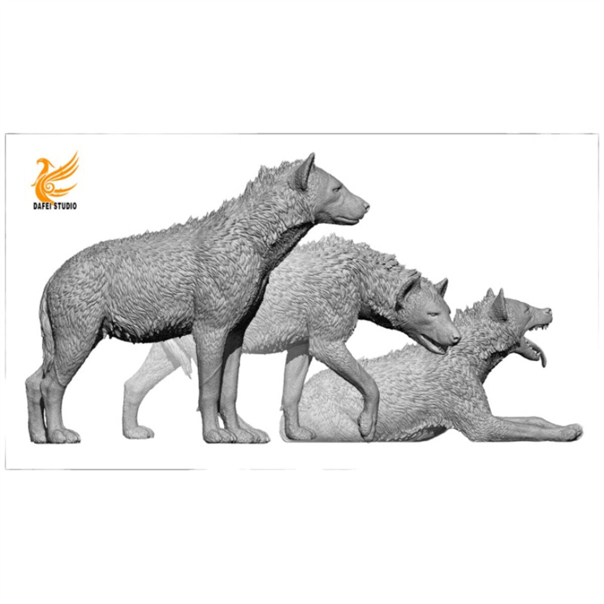 Dafei Spotted Hyaena Model