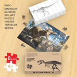 PNSO Dinosaur Museum Puzzle Poster Figure
