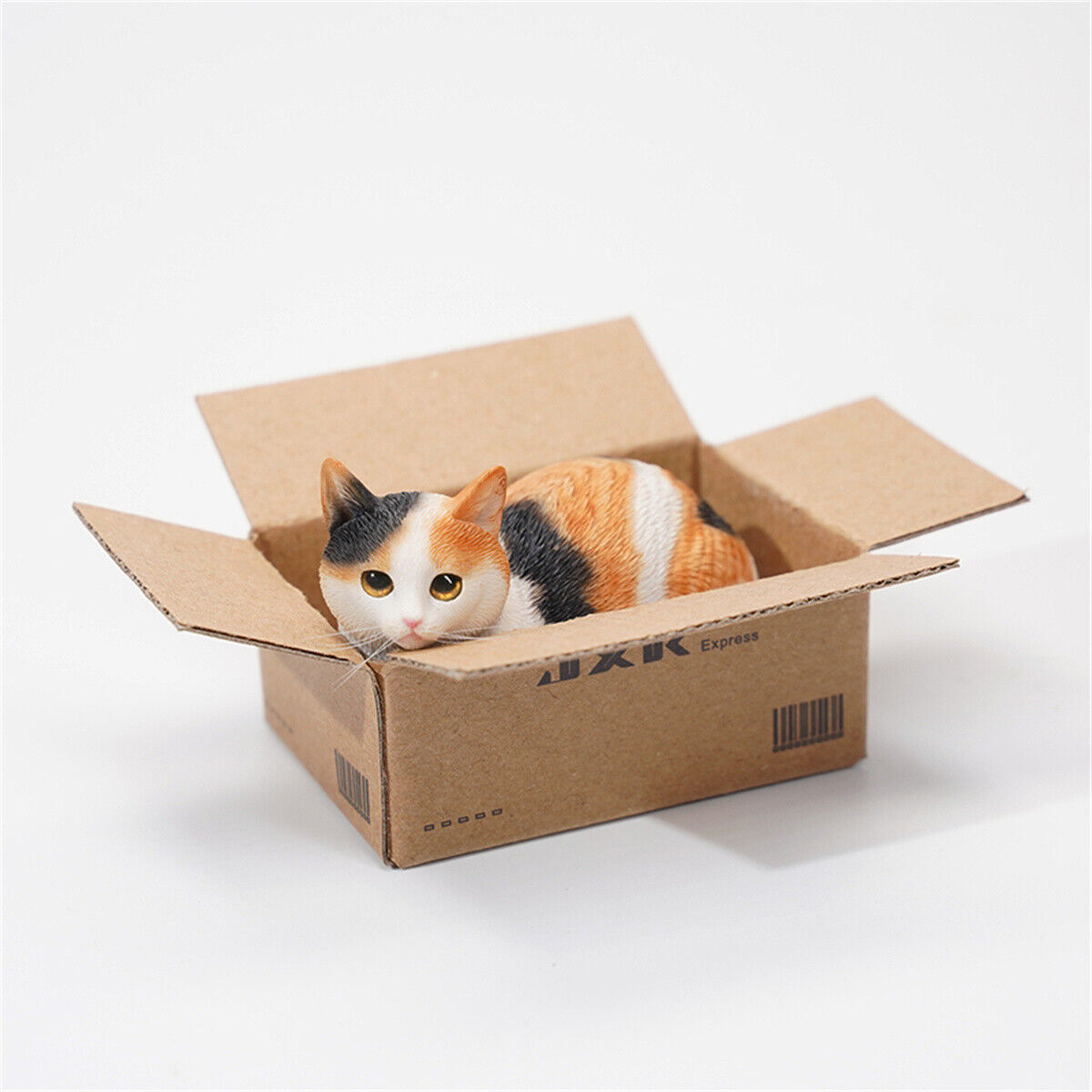 JXK Small The Cat In The Delivery Box 2.0 Model