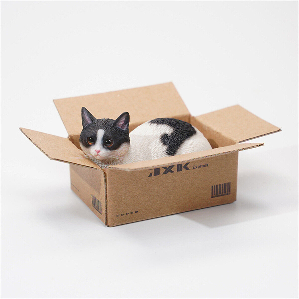 JXK Small The Cat In The Delivery Box 2.0 Model