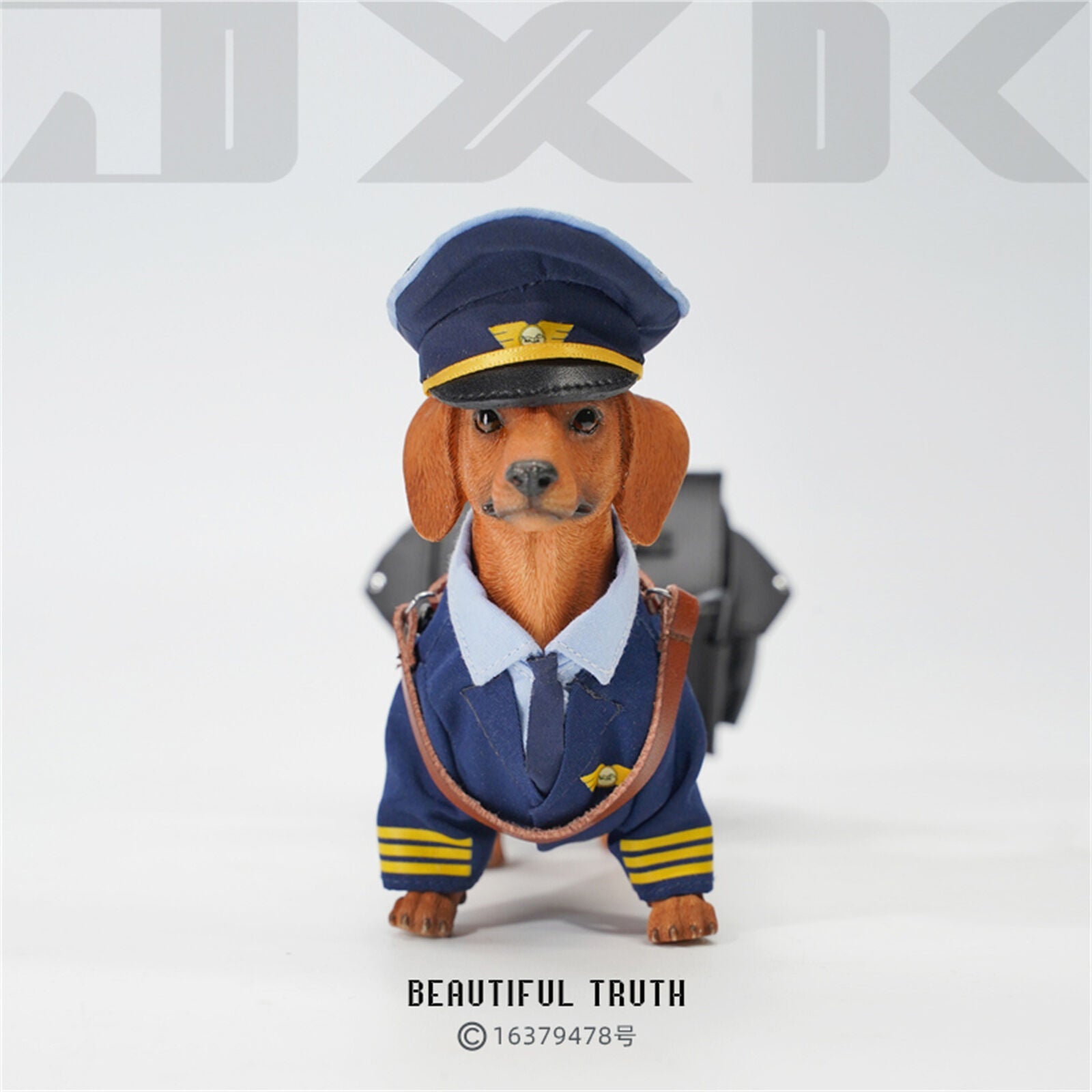 JXK 1/6 Dachshund Model