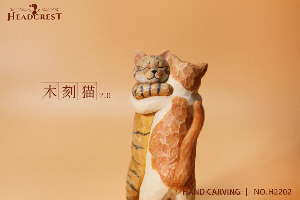 HEADCREST Woodcut Cat 2.0 Model