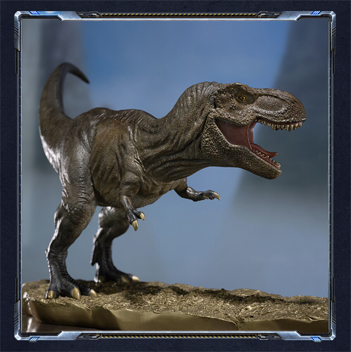 TONGSHIFU 1/20 T-Rex VS Atrociraptor Model