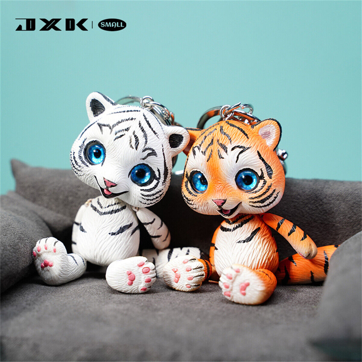JXK Cartoon Tiger Hanging Ornament Model