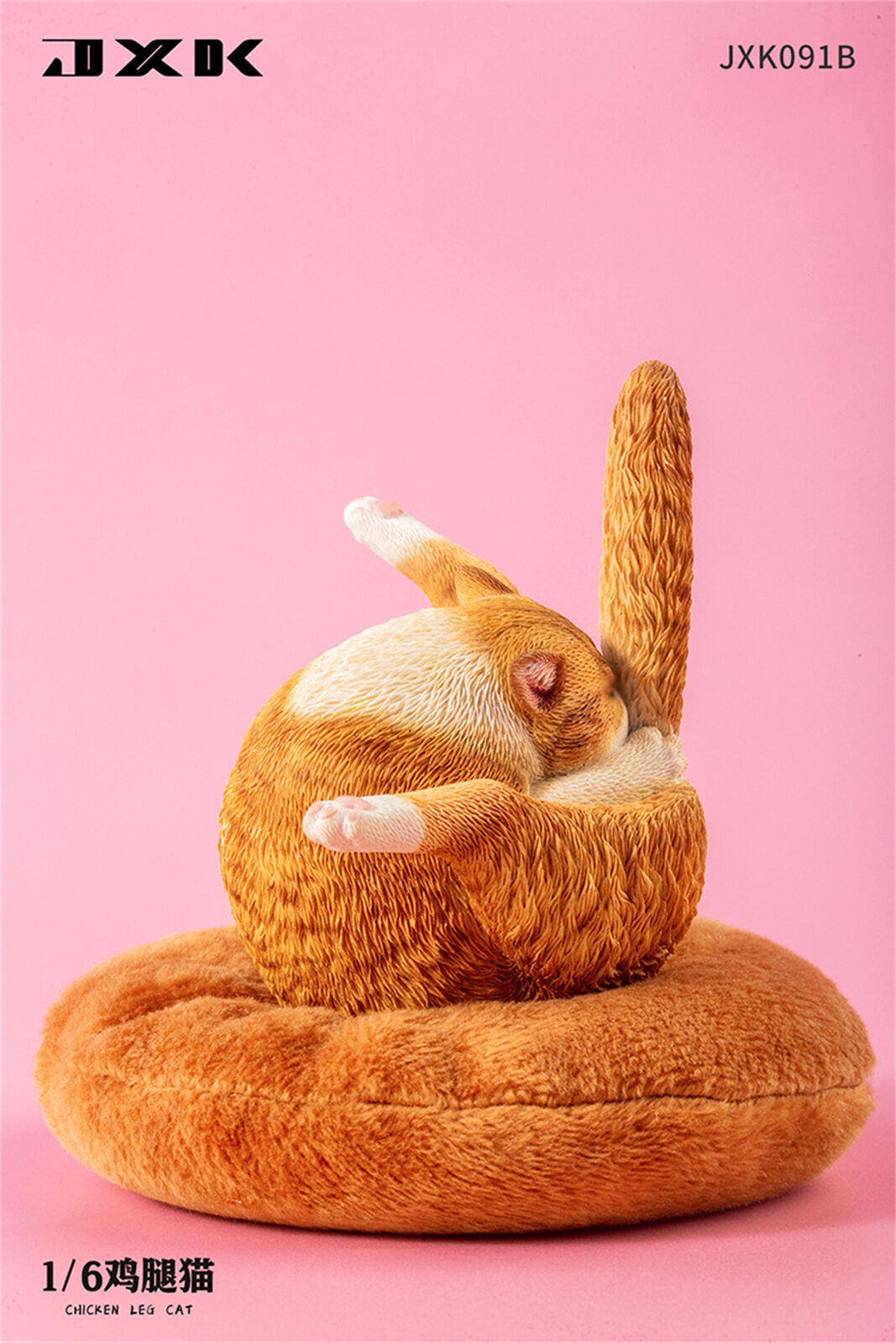 JXK 1/6 Chicken Leg Cat Model