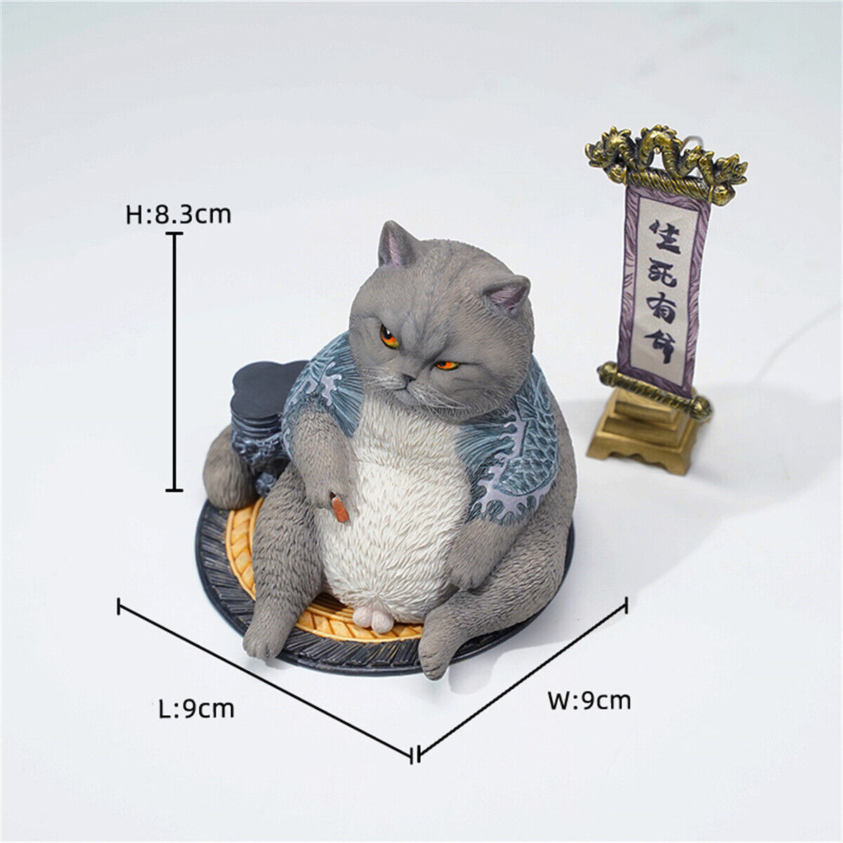 JXK 1/6 ExoticShorthair Dying is As Natural As Living Model