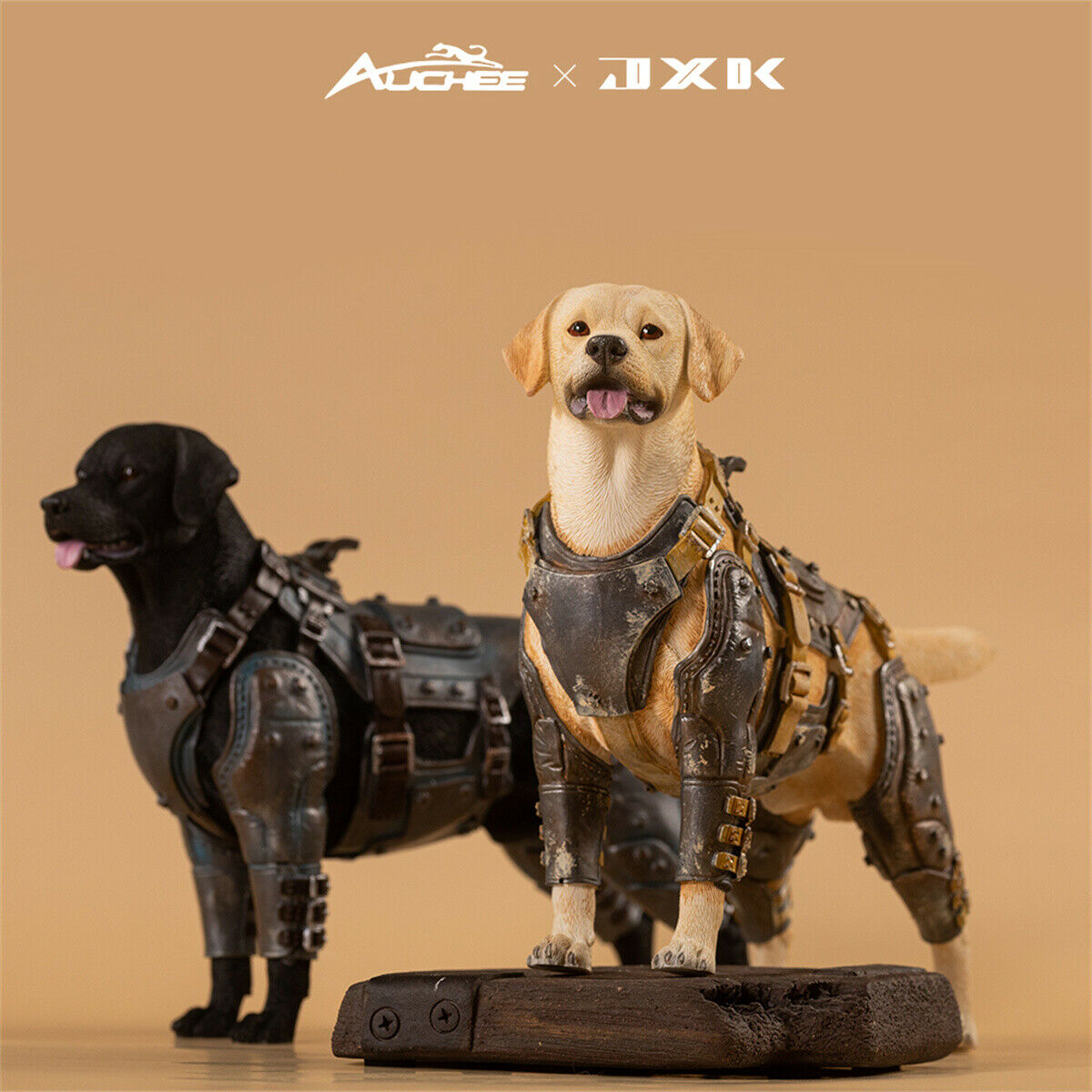 JXK 1/6 Armored Labrador Model