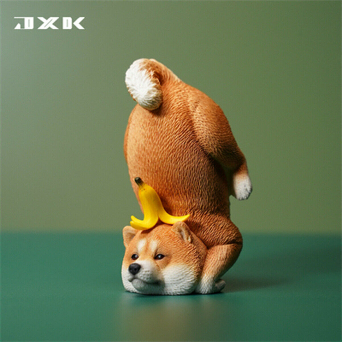 JXK 1/6 Planking Shiba Inu Model
