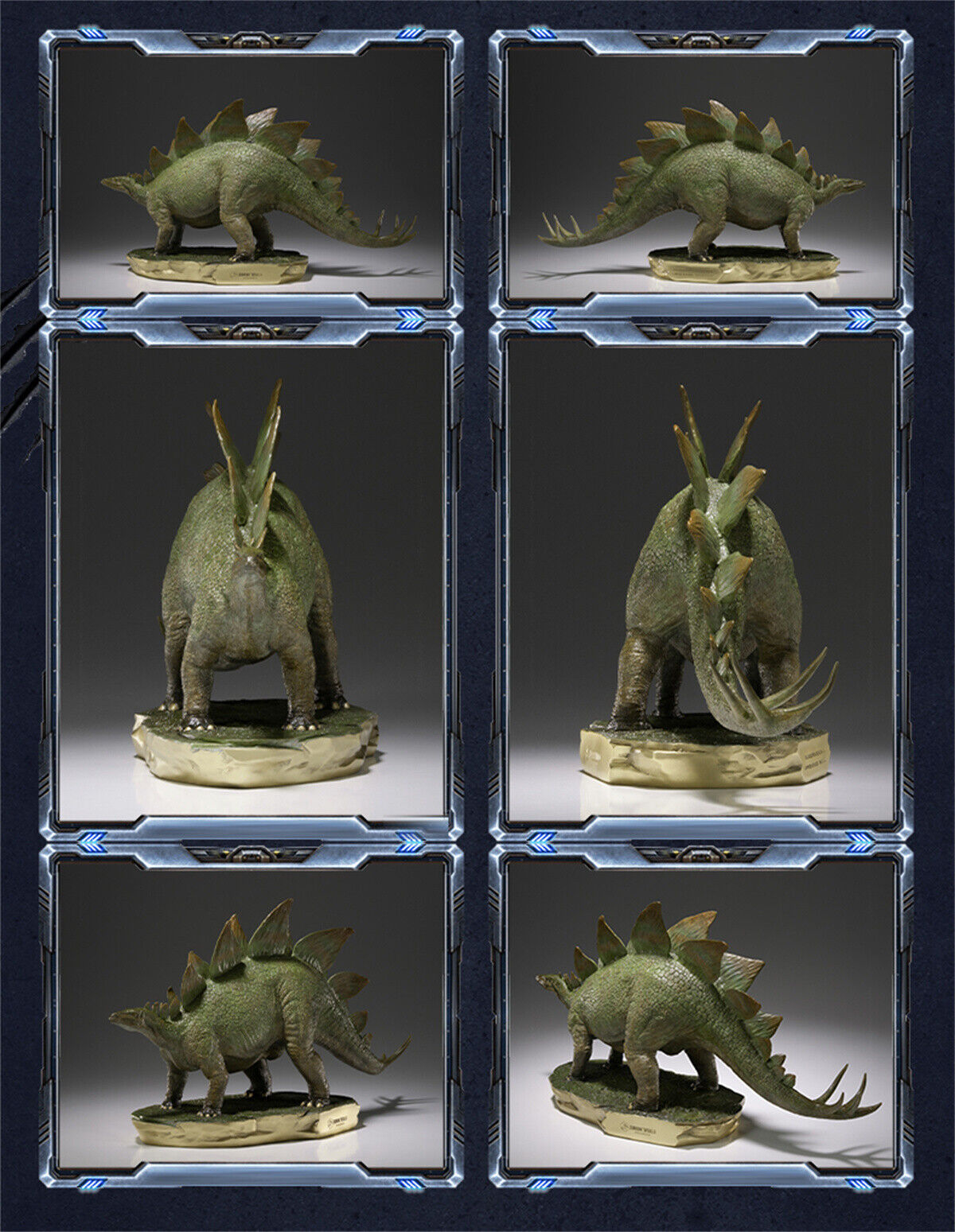 TONGSHIFU 1/20 Stegosaurus Model