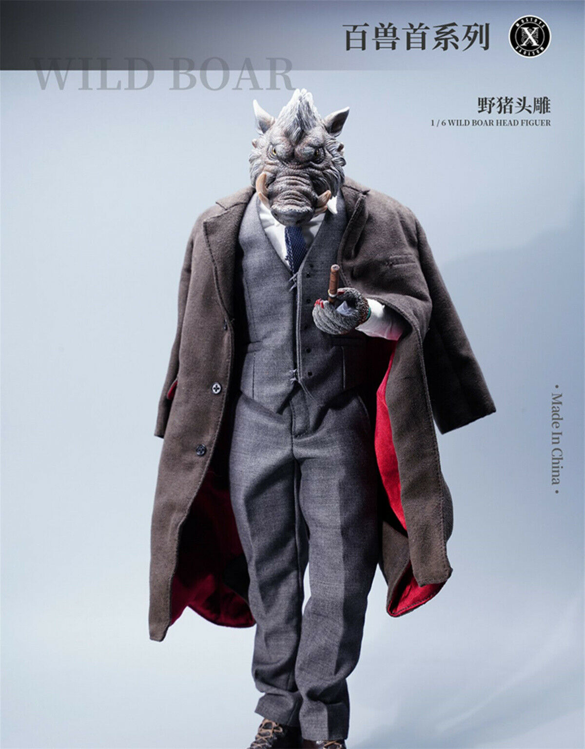 Mostoys 1/6 Wild Boar Head Figure