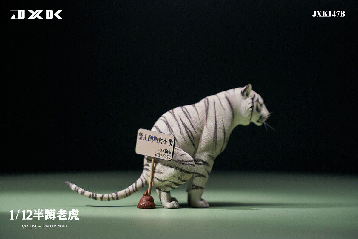 JXK 1/12 Half-crouched Tiger Model – Lana Time Shop