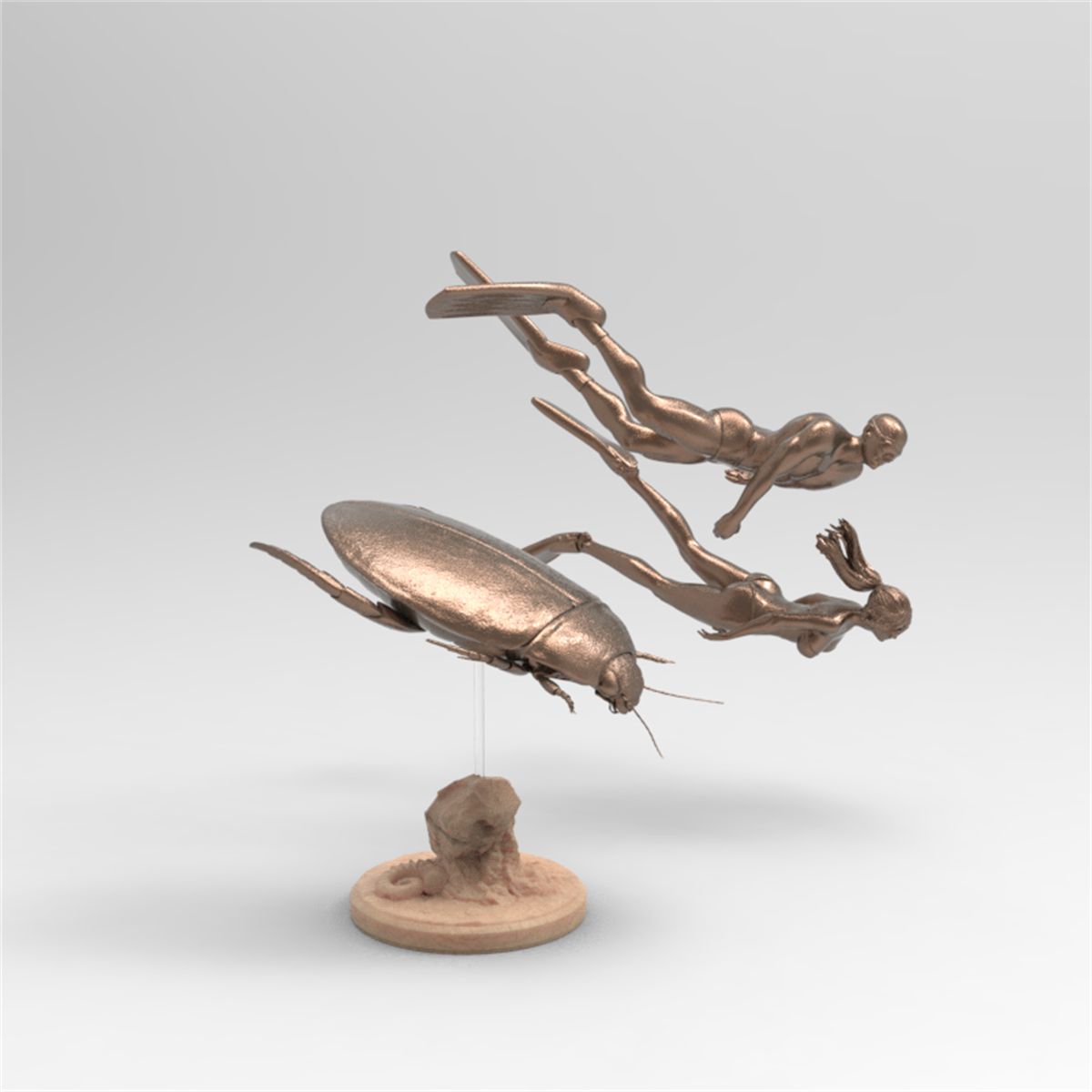 Rheic 1/35 Dytiscus Model