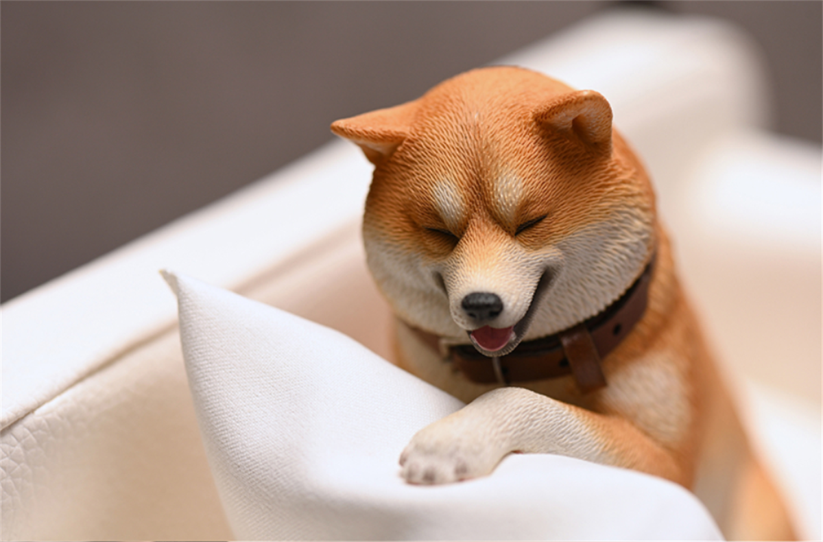 JXK 1/6 Play Cute Shiba Inu Model