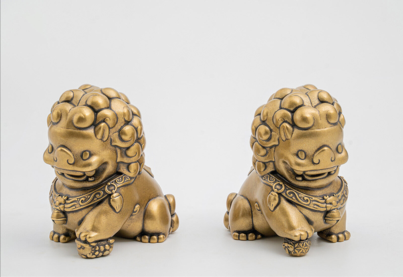 KONGZOO Brass Lion Model