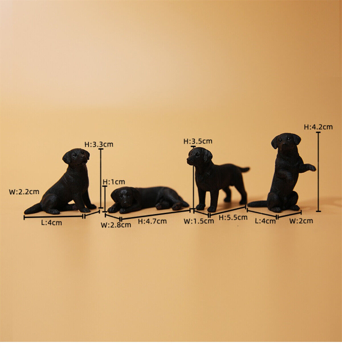 JXK 1/6 Small Mini Dog Model