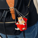 JXK 1/6 Shiba Inu On A Swing Model