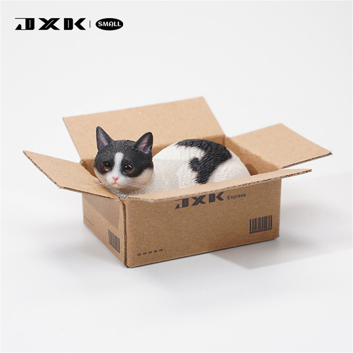 JXK Small The Cat In The Delivery Box 2.0 Model